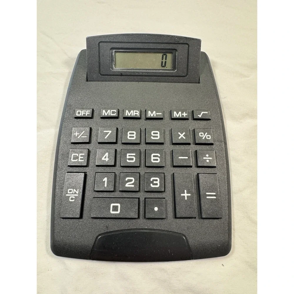 CALCULATOR  (8) digit | Jumbo Big Button Desktop Calculator Display  Needs Batte